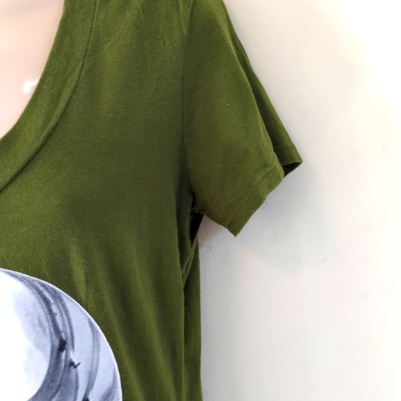 Norma Kamali Nautilus Seashell Short Sleeve Tee - Picture 5 of 16